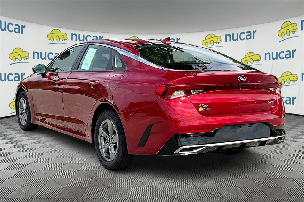 used 2021 Kia K5 car, priced at $17,384