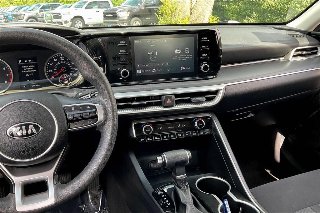 used 2021 Kia K5 car, priced at $17,384