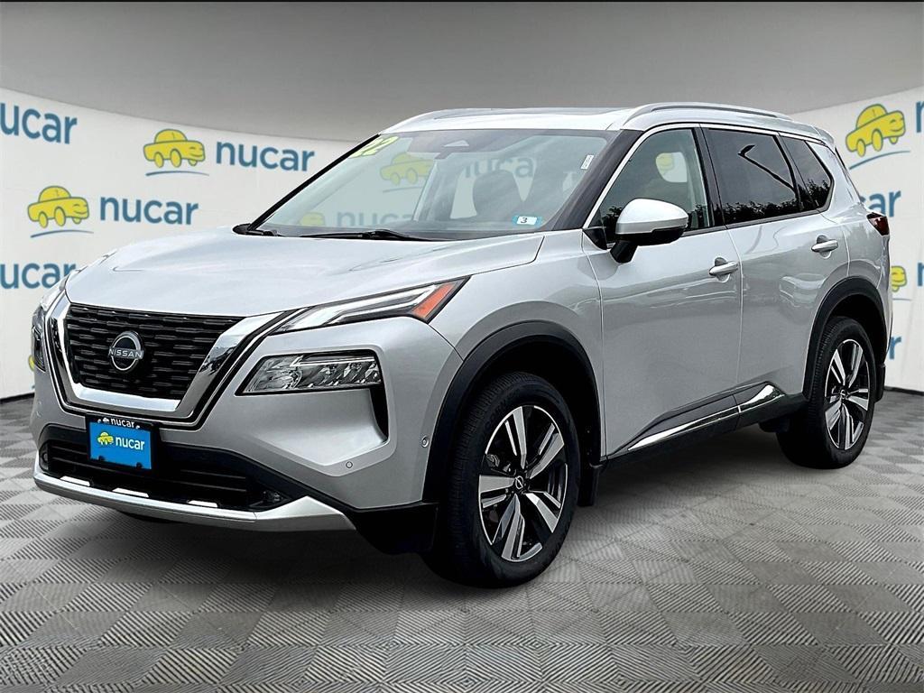 used 2022 Nissan Rogue car, priced at $26,654
