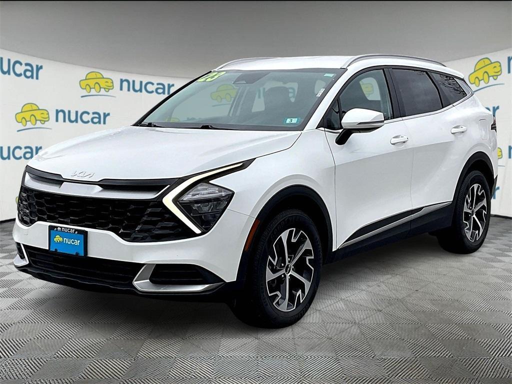 used 2023 Kia Sportage Hybrid car, priced at $24,677