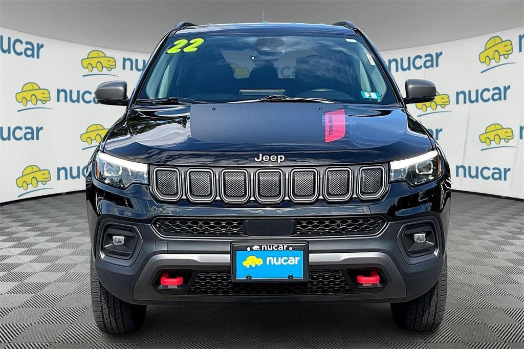 used 2022 Jeep Compass car, priced at $25,469