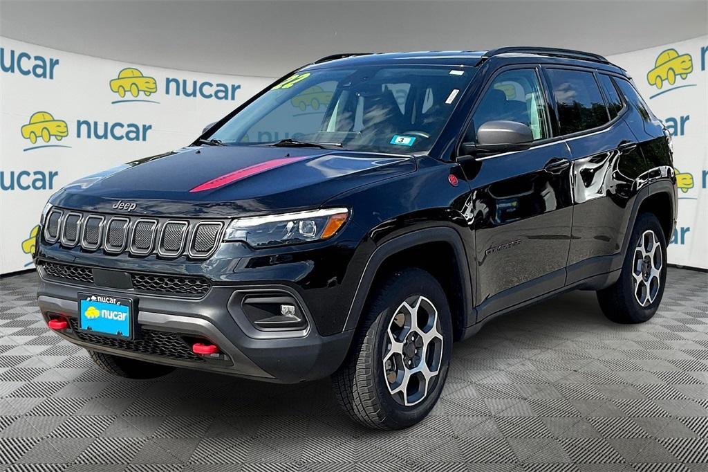 used 2022 Jeep Compass car, priced at $25,469