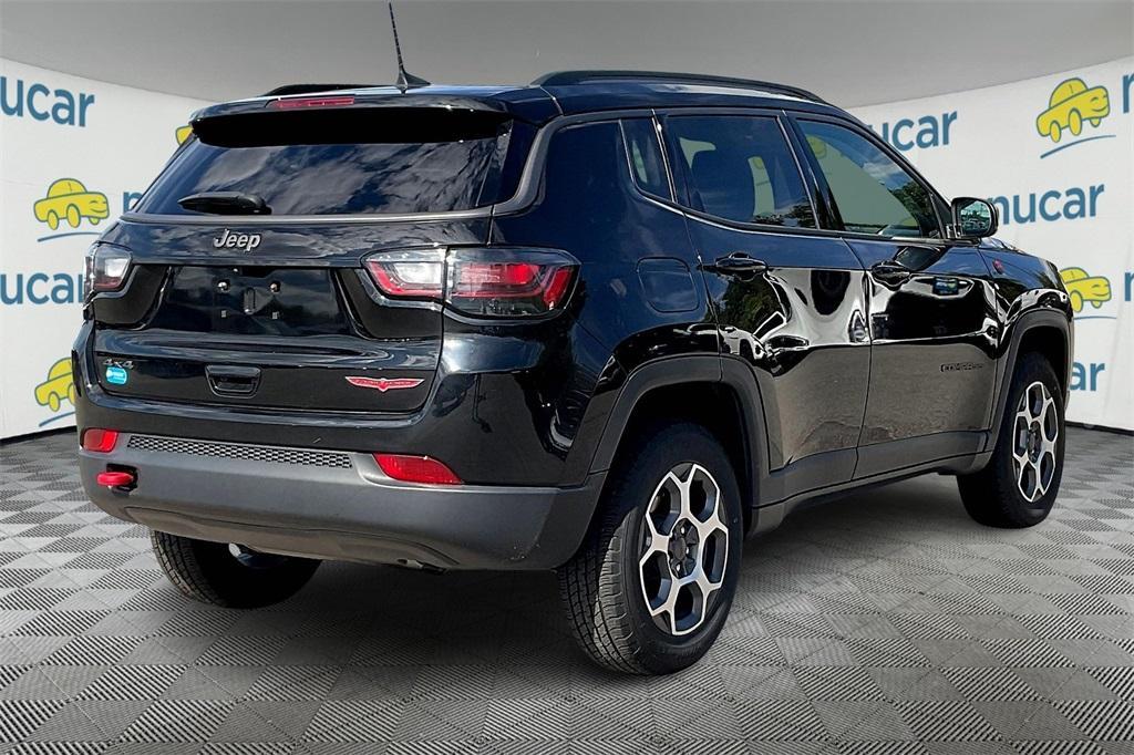 used 2022 Jeep Compass car, priced at $25,469