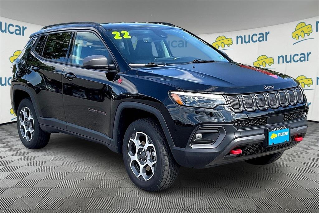 used 2022 Jeep Compass car, priced at $25,469