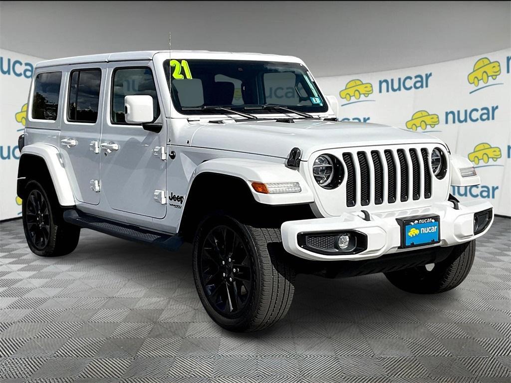 used 2021 Jeep Wrangler Unlimited car, priced at $33,729