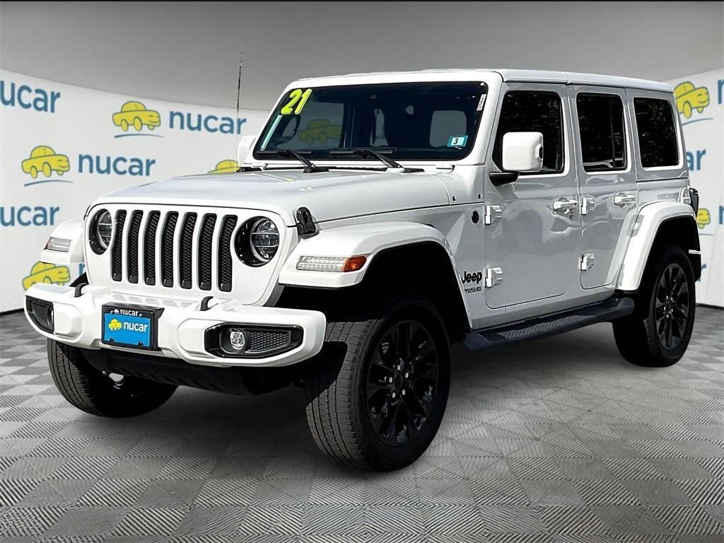 used 2021 Jeep Wrangler Unlimited car, priced at $33,729