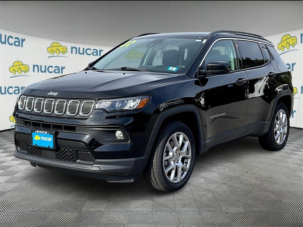 used 2022 Jeep Compass car, priced at $21,557