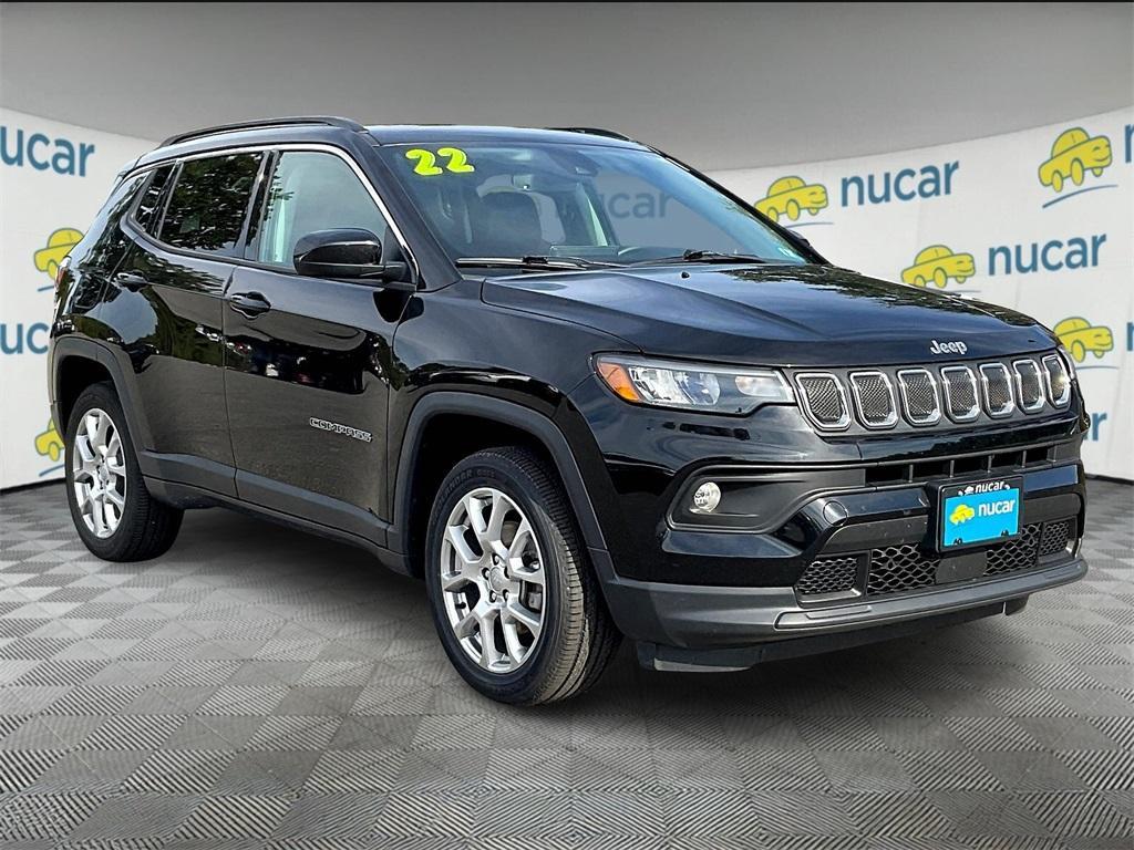 used 2022 Jeep Compass car, priced at $21,557