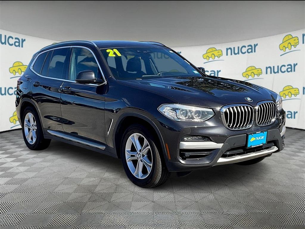 used 2021 BMW X3 car, priced at $25,457