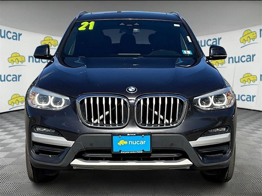 used 2021 BMW X3 car, priced at $25,457