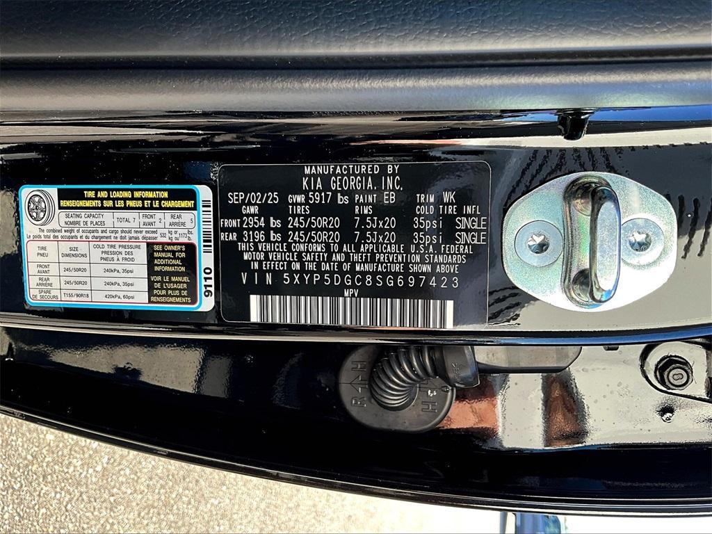 new 2025 Kia Telluride car, priced at $51,320