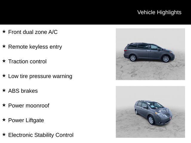 used 2015 Toyota Sienna car, priced at $15,944