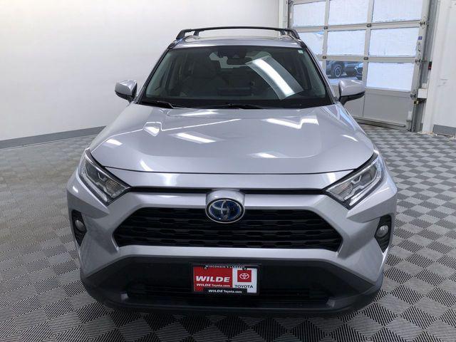 used 2021 Toyota RAV4 Hybrid car, priced at $34,995