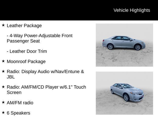used 2012 Toyota Camry Hybrid car, priced at $10,995