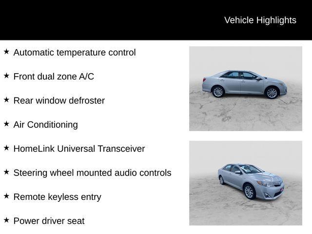 used 2012 Toyota Camry Hybrid car, priced at $10,995