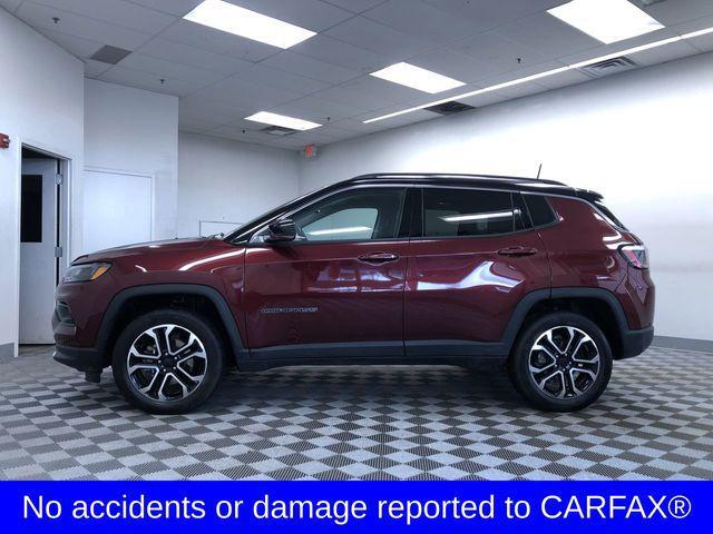 used 2022 Jeep Compass car, priced at $23,700