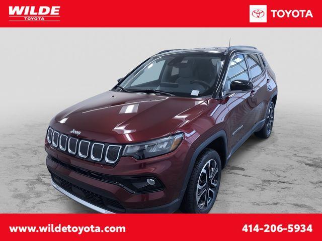 used 2022 Jeep Compass car, priced at $23,977
