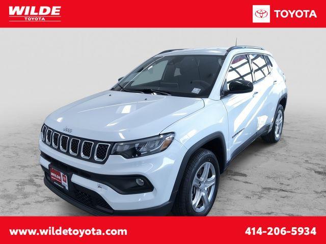 used 2023 Jeep Compass car, priced at $18,700