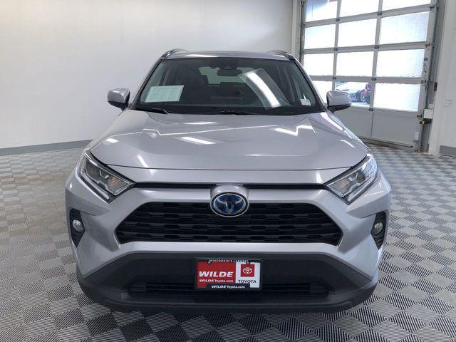 used 2021 Toyota RAV4 Hybrid car, priced at $34,995