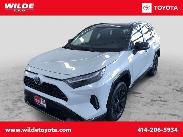 used 2022 Toyota RAV4 Hybrid car, priced at $33,995