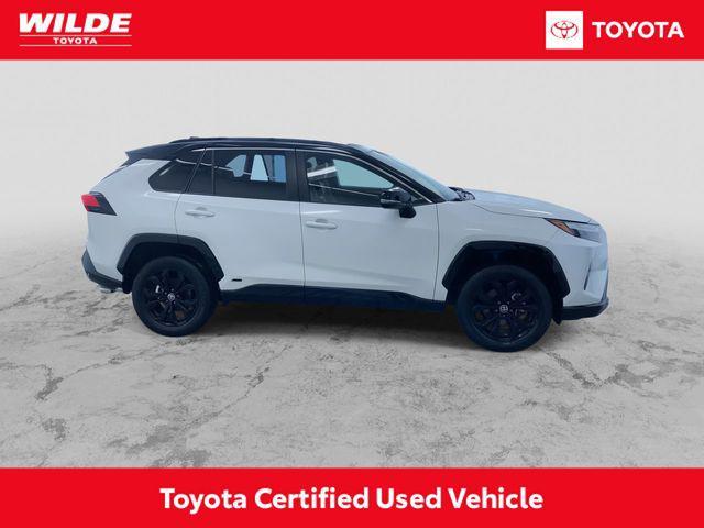 used 2022 Toyota RAV4 Hybrid car, priced at $33,995