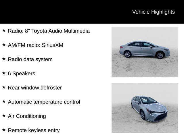 used 2024 Toyota Corolla car, priced at $20,995