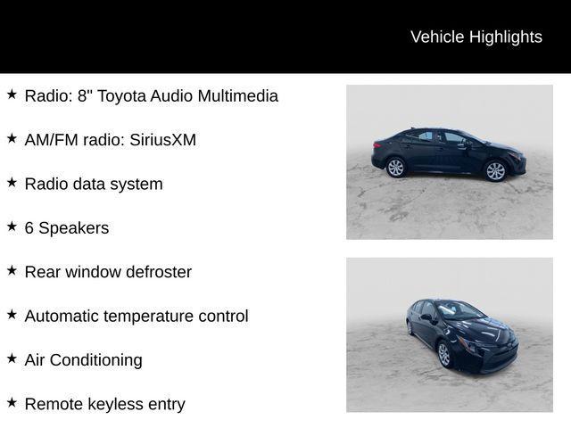 used 2024 Toyota Corolla car, priced at $19,500