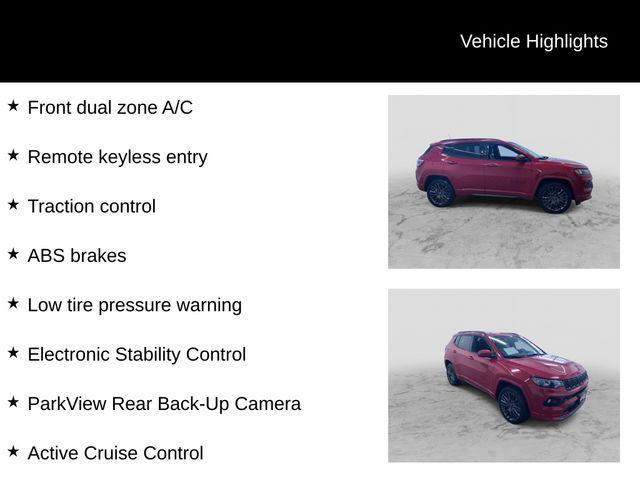 used 2023 Jeep Compass car, priced at $21,996