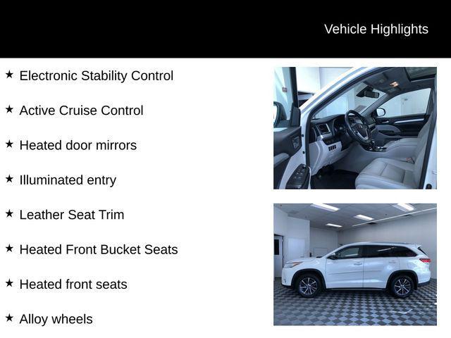 used 2017 Toyota Highlander car, priced at $25,995