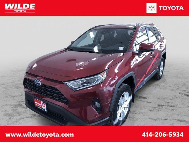 used 2021 Toyota RAV4 Hybrid car, priced at $30,500