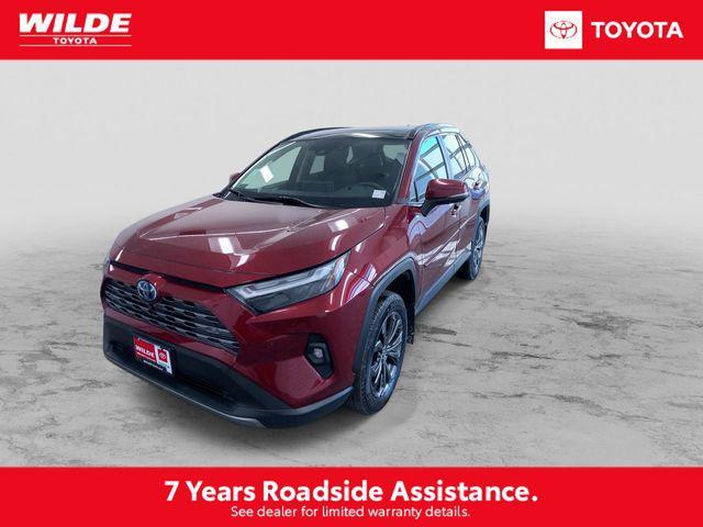 used 2022 Toyota RAV4 Hybrid car, priced at $34,490