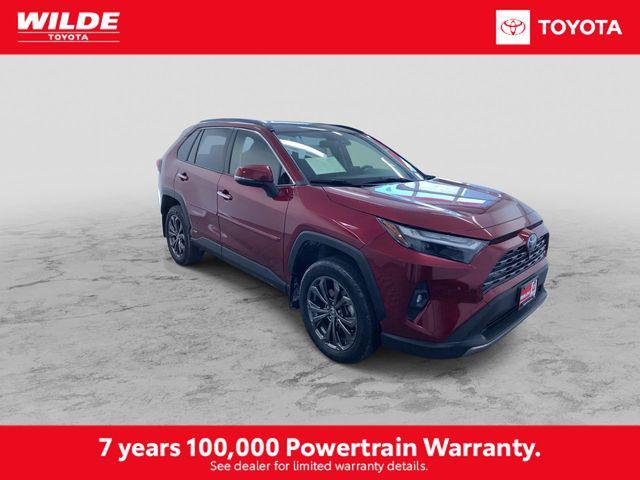 used 2022 Toyota RAV4 Hybrid car, priced at $34,490