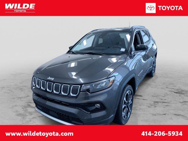 used 2022 Jeep Compass car, priced at $22,991