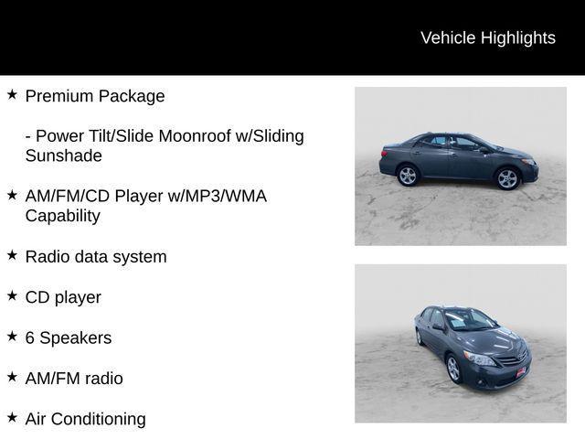used 2013 Toyota Corolla car, priced at $8,995