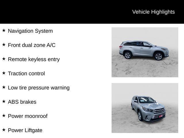 used 2018 Toyota Highlander car, priced at $27,995