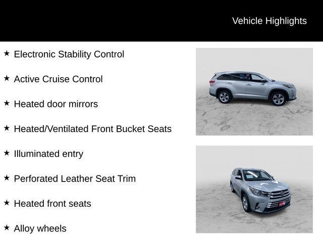used 2018 Toyota Highlander car, priced at $27,995