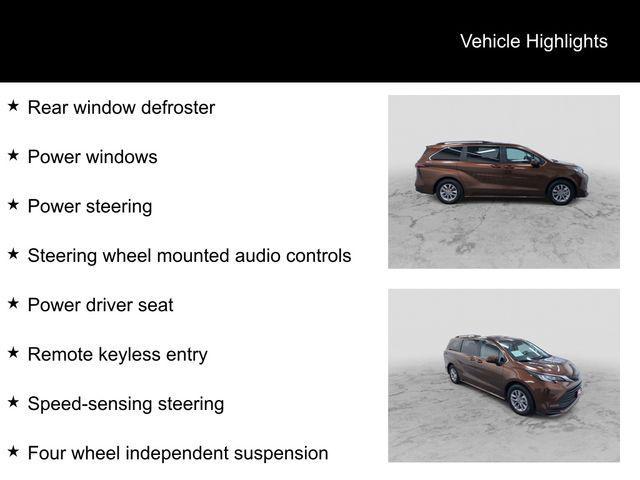 used 2022 Toyota Sienna car, priced at $33,991