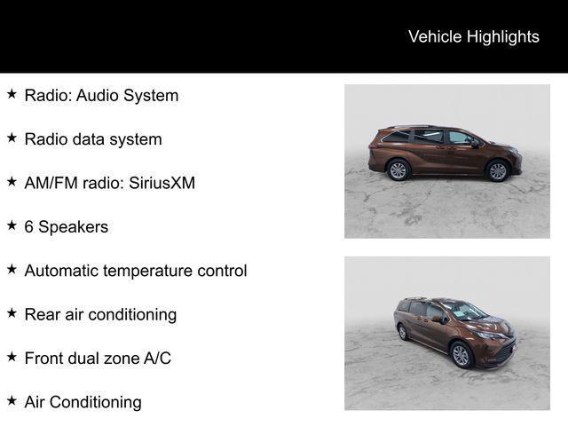 used 2022 Toyota Sienna car, priced at $33,991