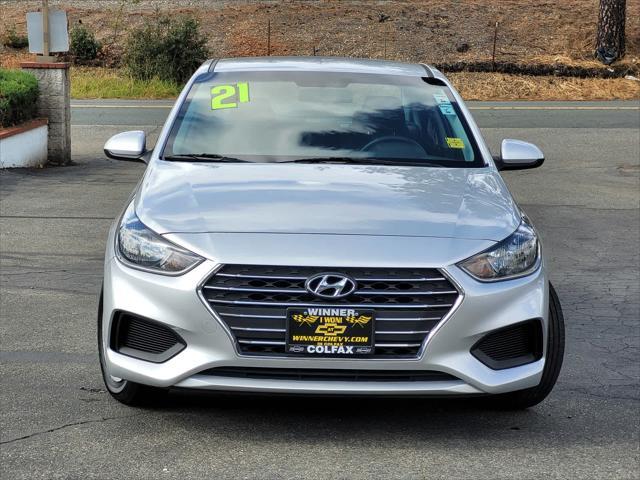 used 2021 Hyundai Accent car, priced at $18,493