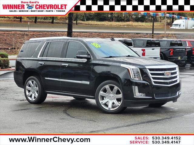 used 2018 Cadillac Escalade car, priced at $37,993