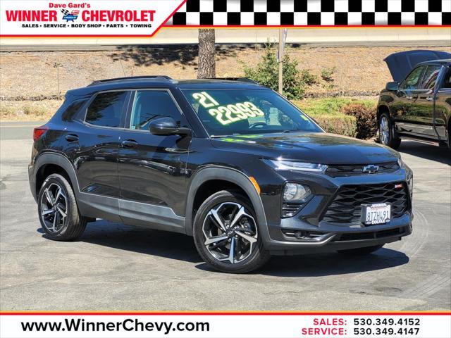 used 2021 Chevrolet TrailBlazer car, priced at $22,993