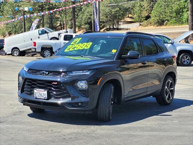 used 2021 Chevrolet TrailBlazer car, priced at $22,993