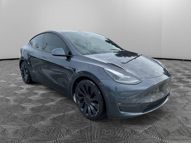 used 2021 Tesla Model Y car, priced at $27,500