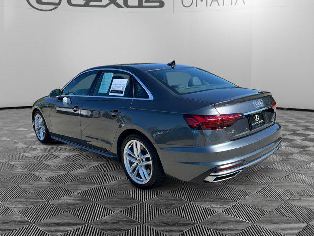 used 2023 Audi A4 car, priced at $30,000
