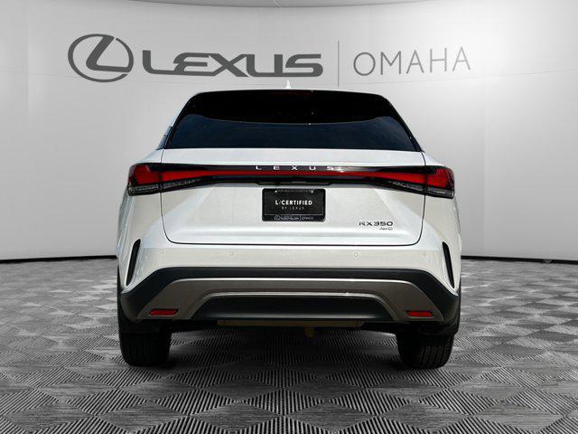 used 2024 Lexus RX 350 car, priced at $56,500