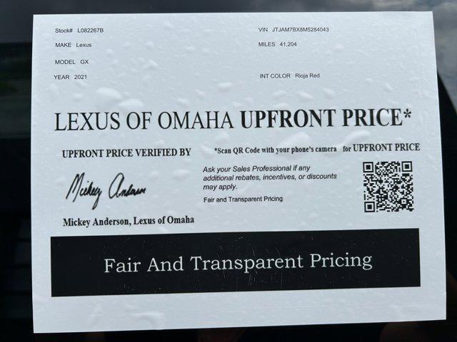 used 2021 Lexus GX 460 car, priced at $46,500