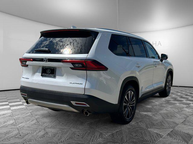 used 2024 Toyota Grand Highlander Hybrid car, priced at $61,000