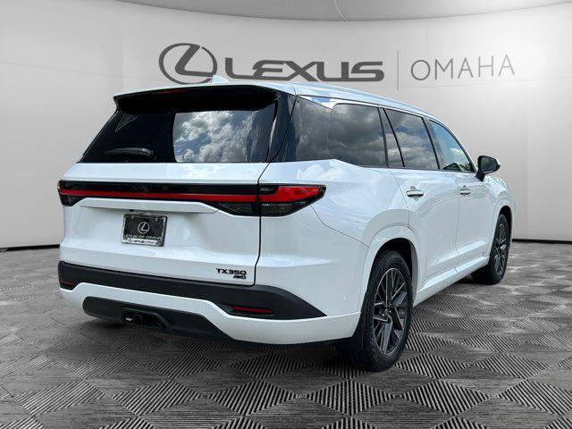 new 2025 Lexus TX 350 car, priced at $71,125