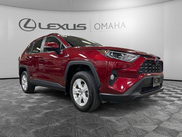 used 2019 Toyota RAV4 Hybrid car, priced at $28,500