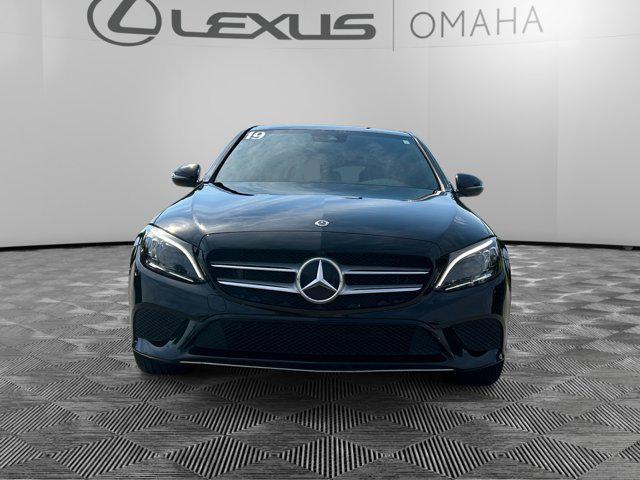 used 2019 Mercedes-Benz C-Class car, priced at $21,000